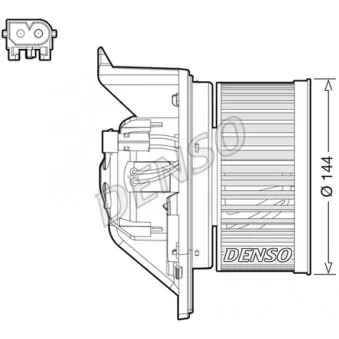Pulseur d'air habitacle DENSO