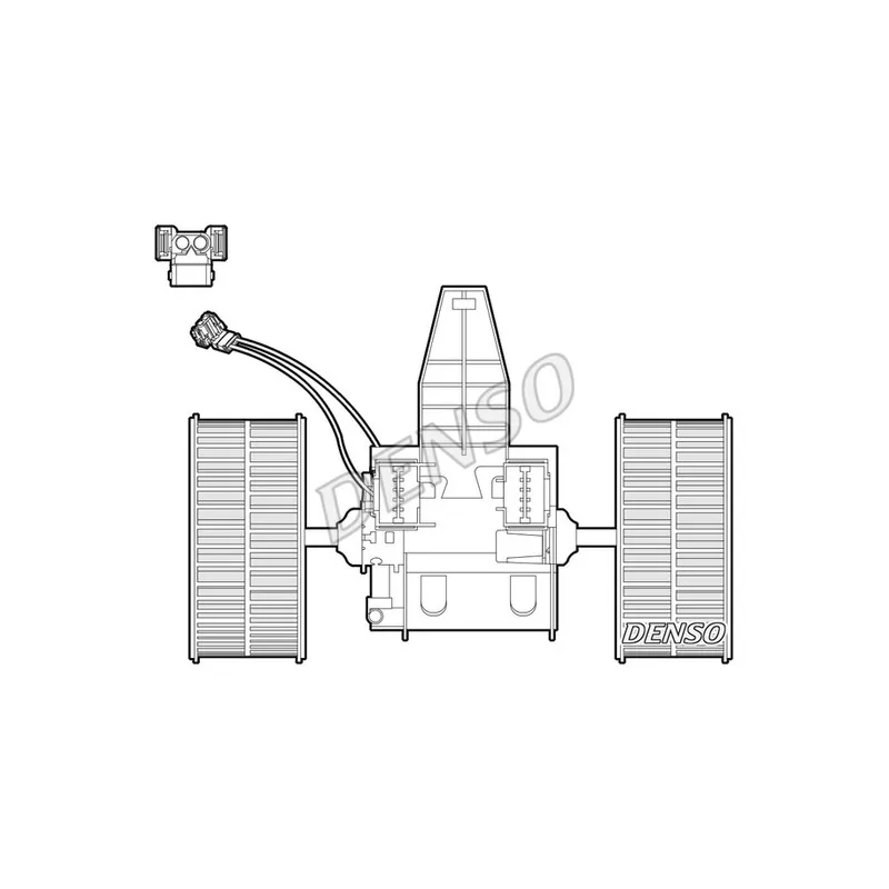 Pulseur d'air habitacle DENSO DEA05009