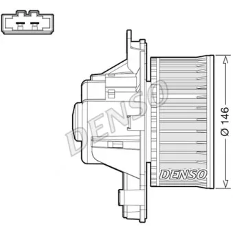 Pulseur d'air habitacle DENSO
