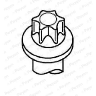 Jeu de boulons de culasse de cylindre PAYEN HBS519