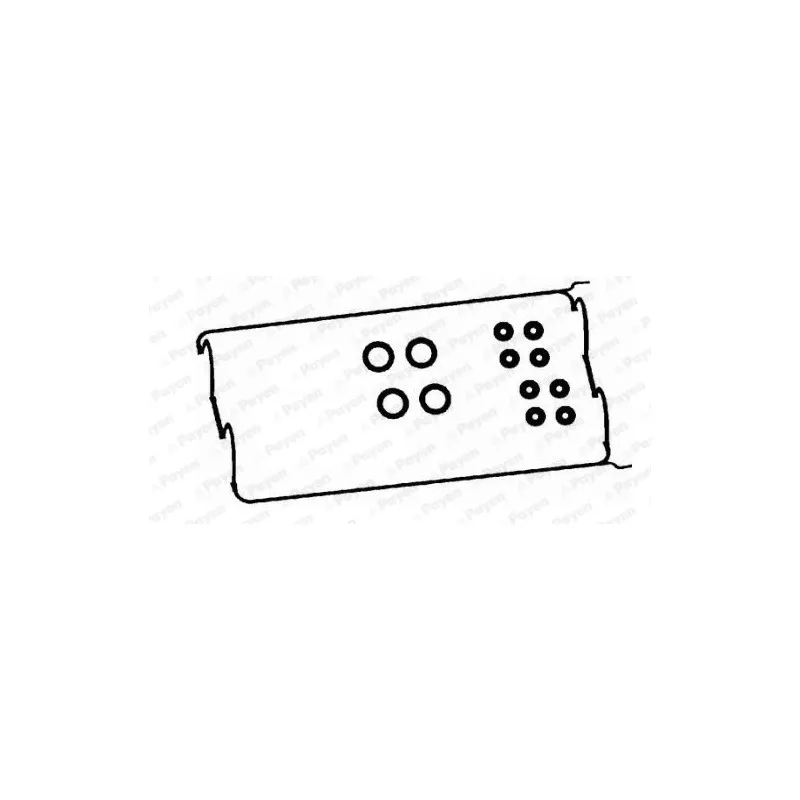 Jeu de joints d'étanchéité, couvercle de culasse PAYEN HM5266
