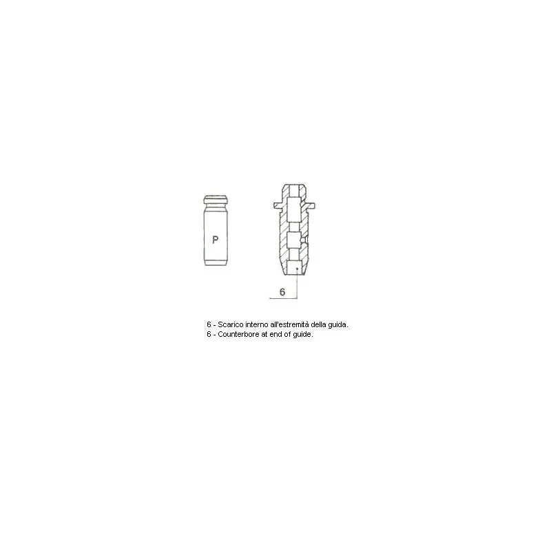 Guide de soupape METELLI 01-2850