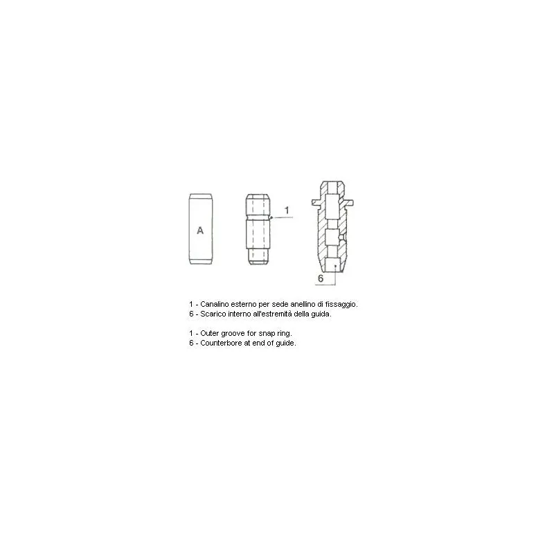 Guide de soupape METELLI 01-S2758