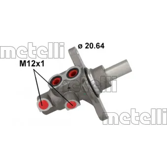 Maître-cylindre de frein METELLI 05-0898