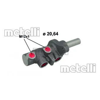 Maître-cylindre de frein METELLI 05-1132
