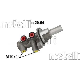Maître-cylindre de frein METELLI 05-1148