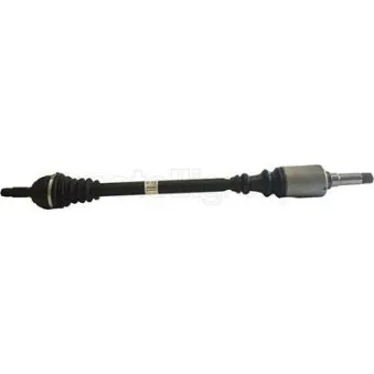 Arbre de transmission avant droit METELLI 17-0015