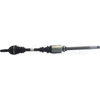 Arbre de transmission avant droit METELLI 17-0018
