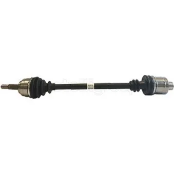 Arbre de transmission avant droit METELLI 17-0042