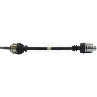 Arbre de transmission avant droit METELLI 17-0116