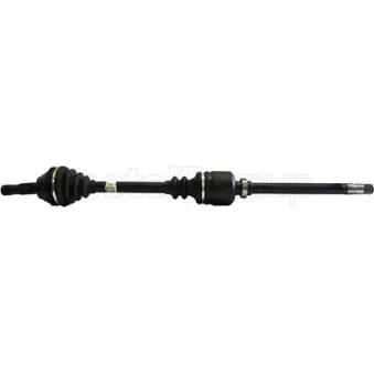 Arbre de transmission avant droit METELLI 17-0161