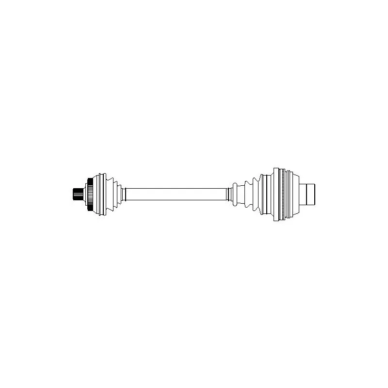 Arbre de transmission avant droit METELLI 17-0267
