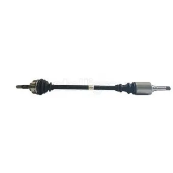 Arbre de transmission avant droit METELLI 17-0416
