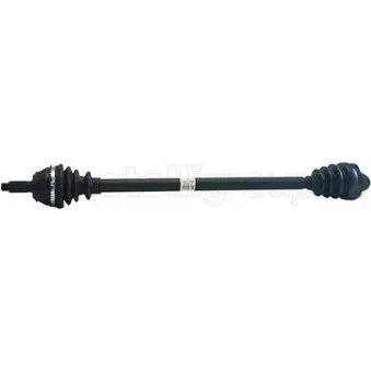 Arbre de transmission avant droit METELLI 17-0476
