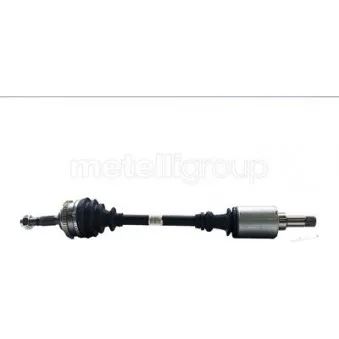 Arbre de transmission avant gauche METELLI 17-0494