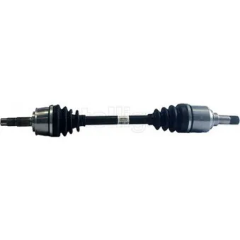 Arbre de transmission avant gauche METELLI 17-0536