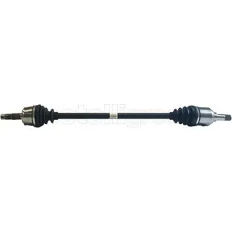Arbre de transmission avant droit METELLI 17-0537