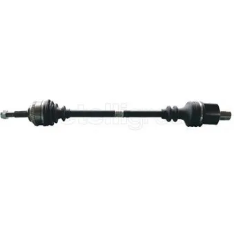 Arbre de transmission avant droit METELLI 17-0588