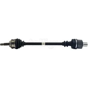 Arbre de transmission avant droit METELLI 17-0600