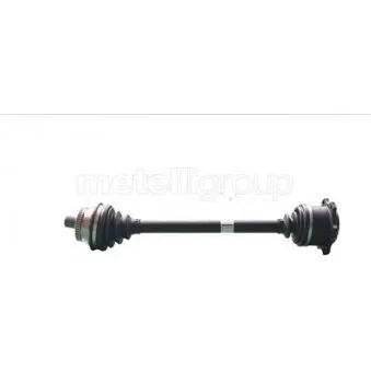 Arbre de transmission avant droit METELLI 17-0610