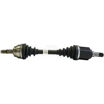 Arbre de transmission avant gauche METELLI 17-0651