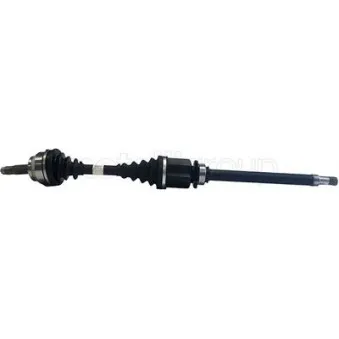 Arbre de transmission avant droit METELLI 17-0652