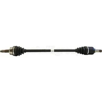 Arbre de transmission avant droit METELLI 17-0712