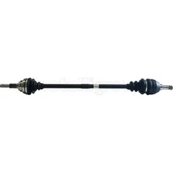Arbre de transmission avant droit METELLI 17-0722