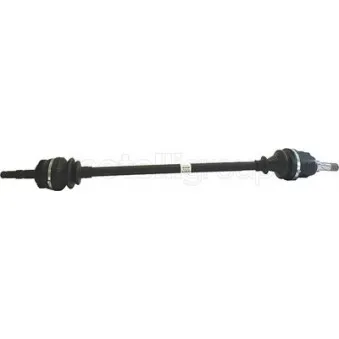 Arbre de transmission avant droit METELLI 17-0766