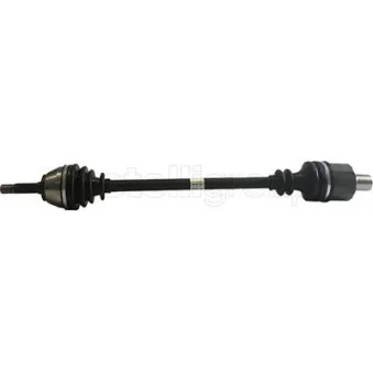 Arbre de transmission avant droit METELLI 17-0781