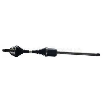 Arbre de transmission avant droit METELLI 17-0925