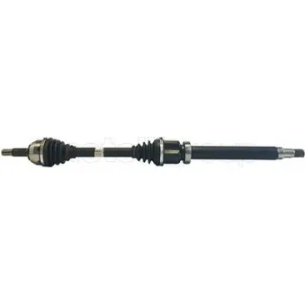 Arbre de transmission avant droit METELLI 17-0975