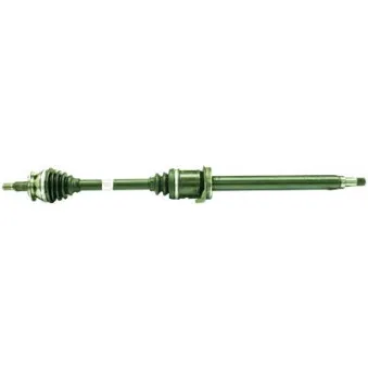 Arbre de transmission avant droit METELLI 17-0991