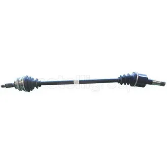 Arbre de transmission avant droit METELLI 17-1182