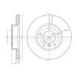 Jeu de 2 disques de frein avant METELLI 23-0474C - Visuel 1