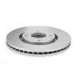 Jeu de 2 disques de frein avant METELLI 23-0566C - Visuel 2
