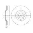 Jeu de 2 disques de frein avant METELLI 23-0608C - Visuel 1