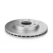 Jeu de 2 disques de frein avant METELLI 23-0754C - Visuel 2