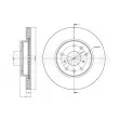 Jeu de 2 disques de frein avant METELLI 23-0895C - Visuel 1