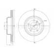 Jeu de 2 disques de frein avant METELLI 23-1253C - Visuel 1