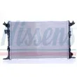 Radiateur, refroidissement du moteur NISSENS 60327 - Visuel 1
