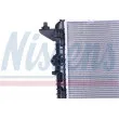 Radiateur, refroidissement du moteur NISSENS 60327 - Visuel 3