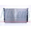 Radiateur, refroidissement du moteur NISSENS 60329 - Visuel 1