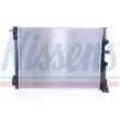 Radiateur basse température, intercooler NISSENS 606217 - Visuel 3
