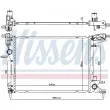 Radiateur, refroidissement du moteur NISSENS 606277 - Visuel 2