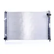 Radiateur, refroidissement du moteur NISSENS 606542 - Visuel 1