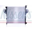 Radiateur, refroidissement du moteur NISSENS 606555 - Visuel 1