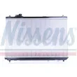 Radiateur, refroidissement du moteur NISSENS 606652 - Visuel 1