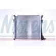 Radiateur, refroidissement du moteur NISSENS 606673 - Visuel 3