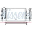 Radiateur, refroidissement du moteur NISSENS 606720 - Visuel 2